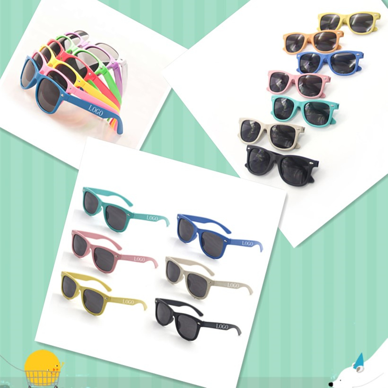 Kids Classic Plastic Sunglass 3