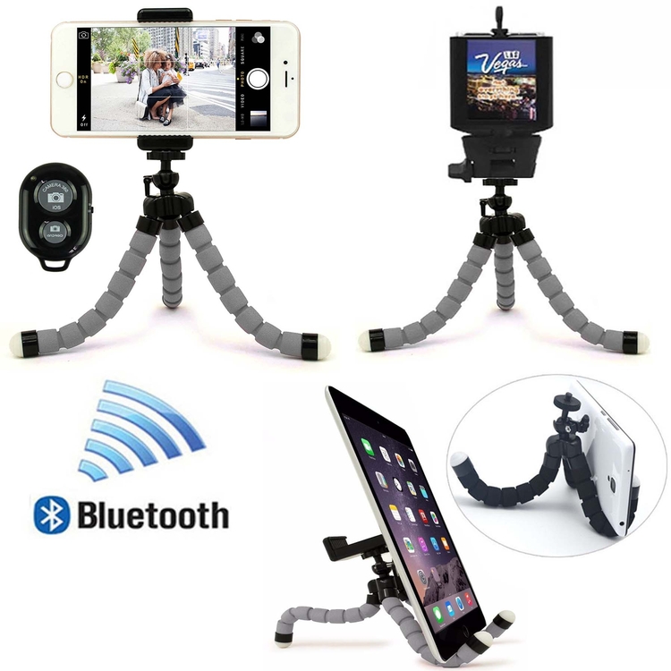 iBank ® Tripod for iPhone Samsung Android Phones GoPro for Selfies Vlogging Live Streaming. Free Shi 1