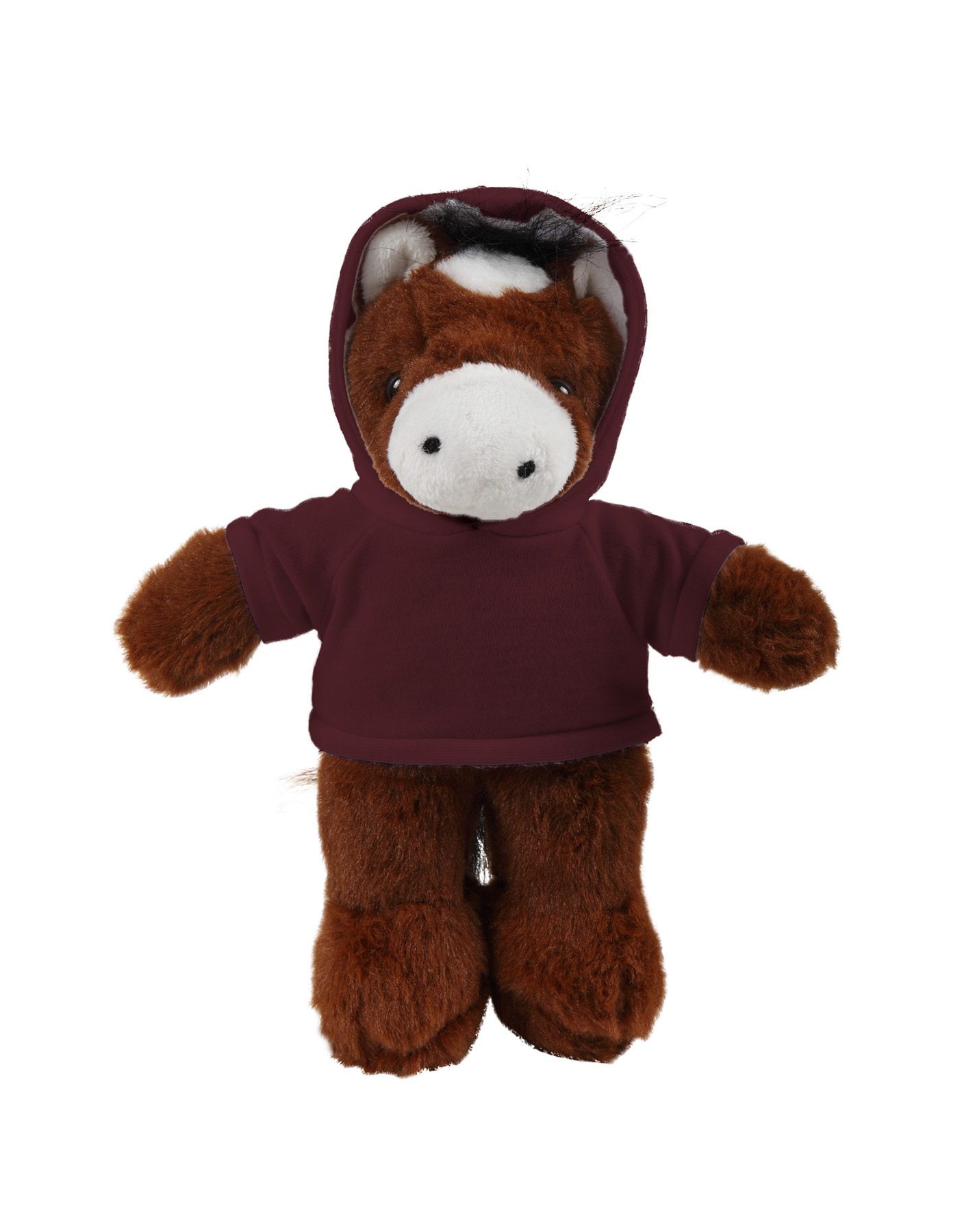 soft plush Horse with hoodie 3