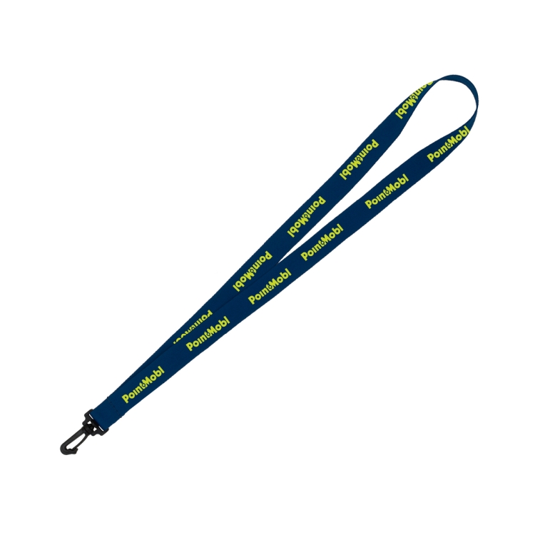 "AURORA" 3/4" Super Soft Polyester Silkscreen Lanyard (Overseas Production 8-10 Weeks) 13