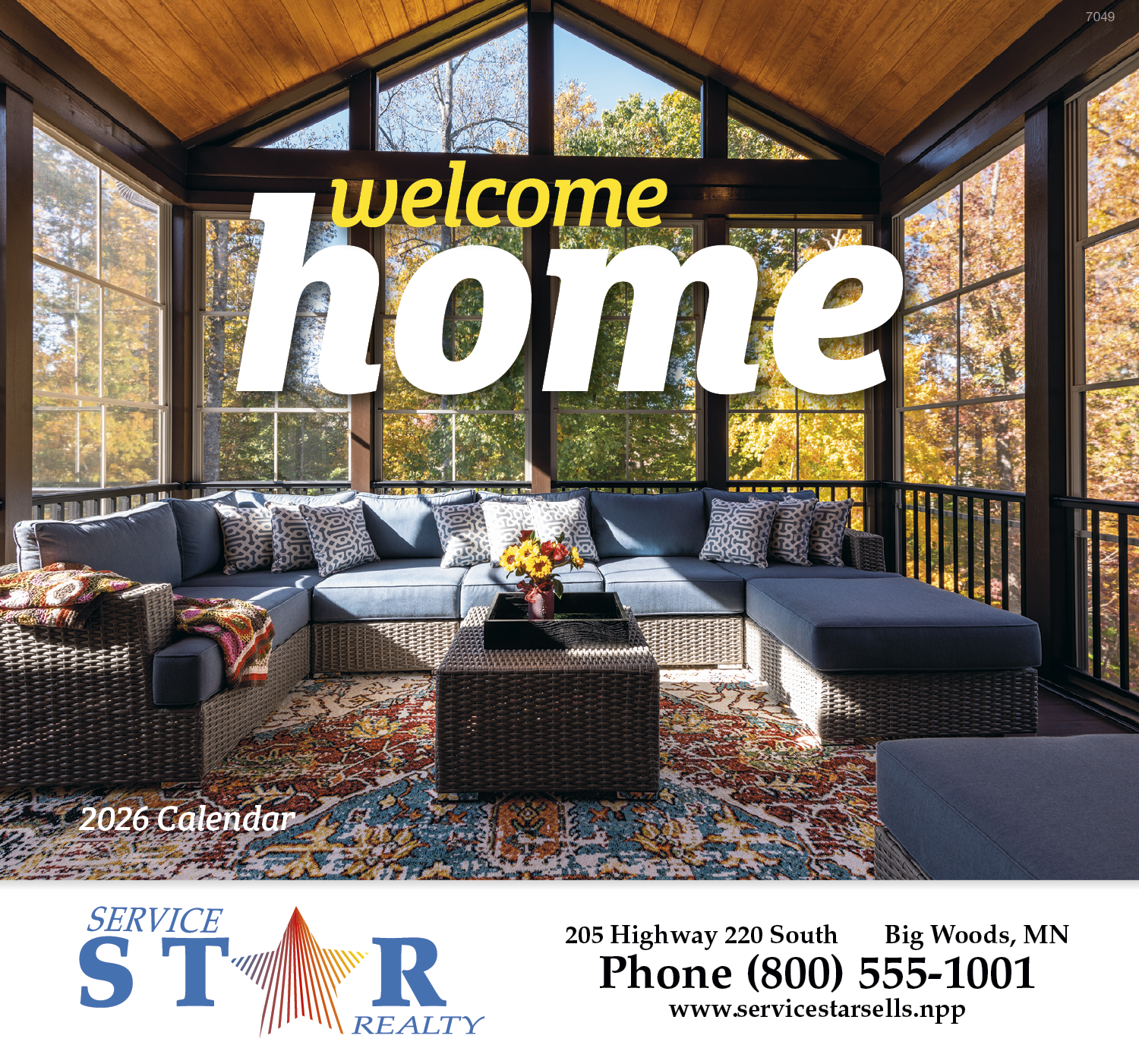 Good Value™ Welcome Home - Stapled Calendar 41