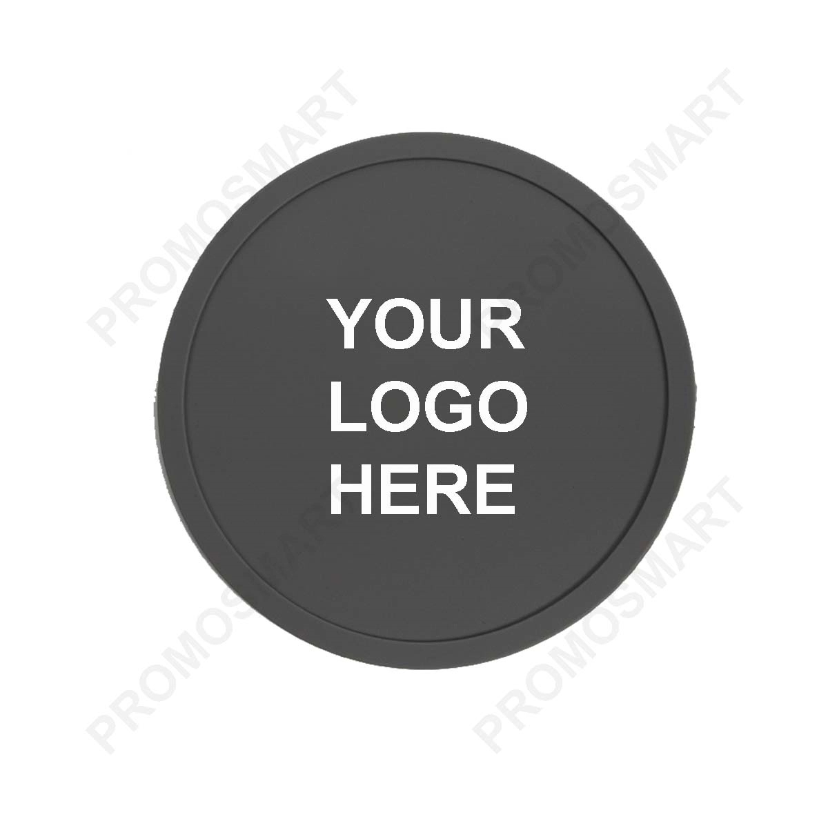 Round Double Layers Leather Cup Coaster 1