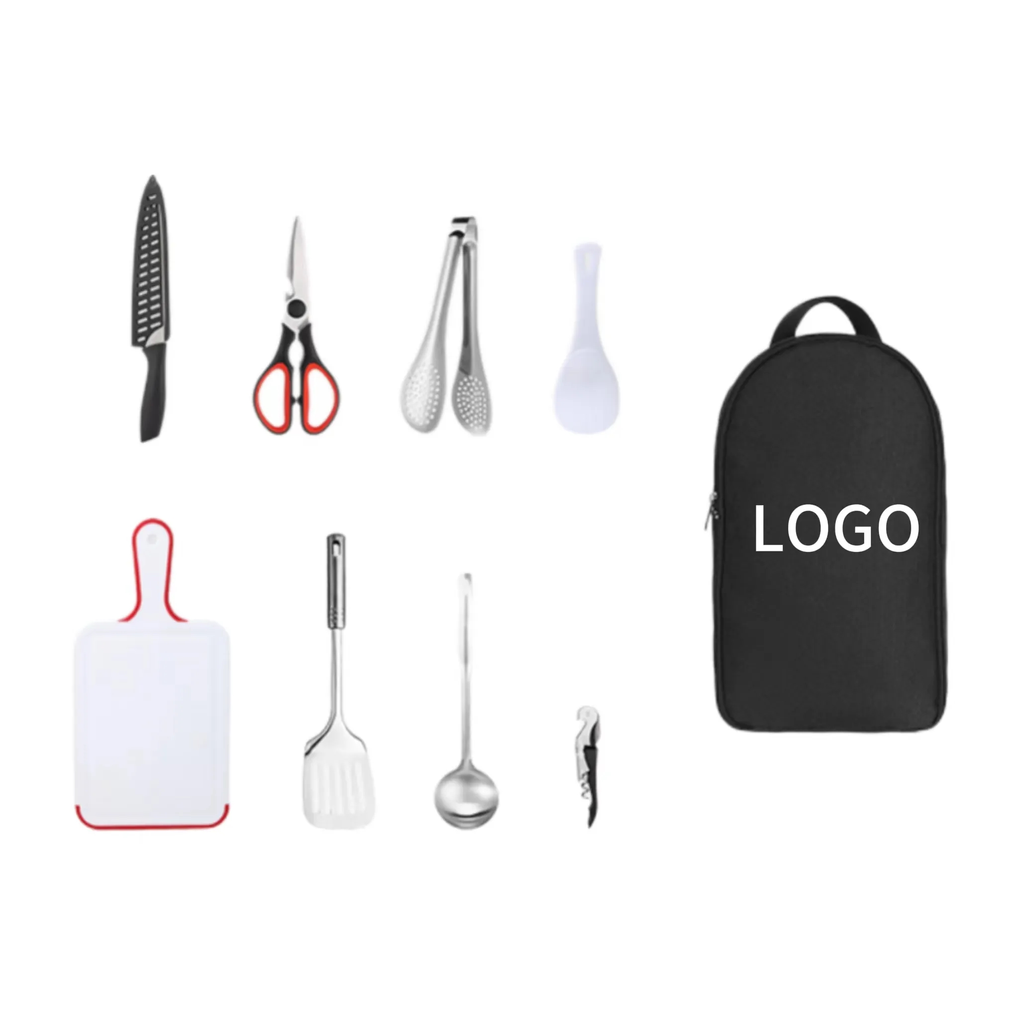 8 Piece Camp Kitchen Cooking Utensil Set 4