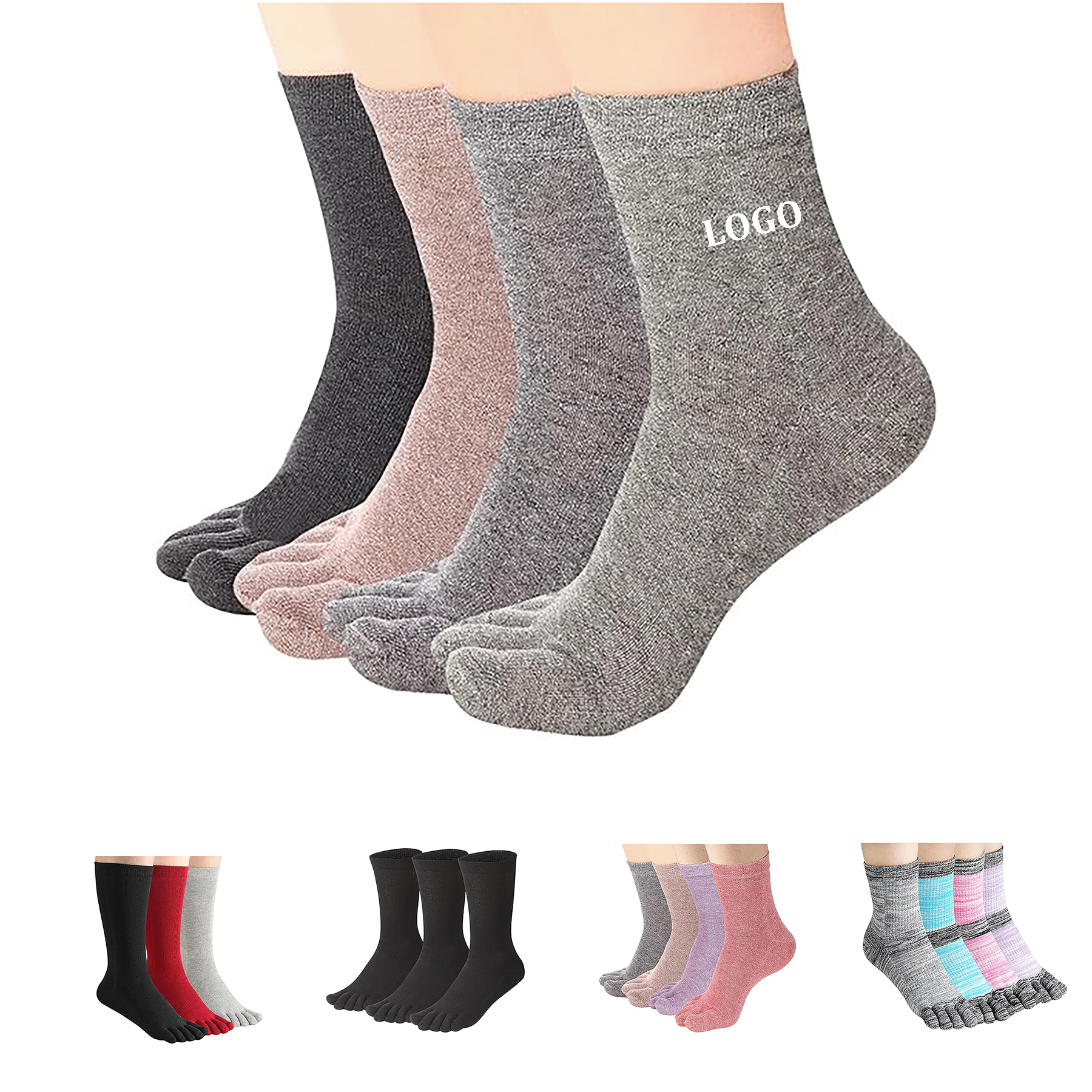 Women's Toe Socks for Running 5