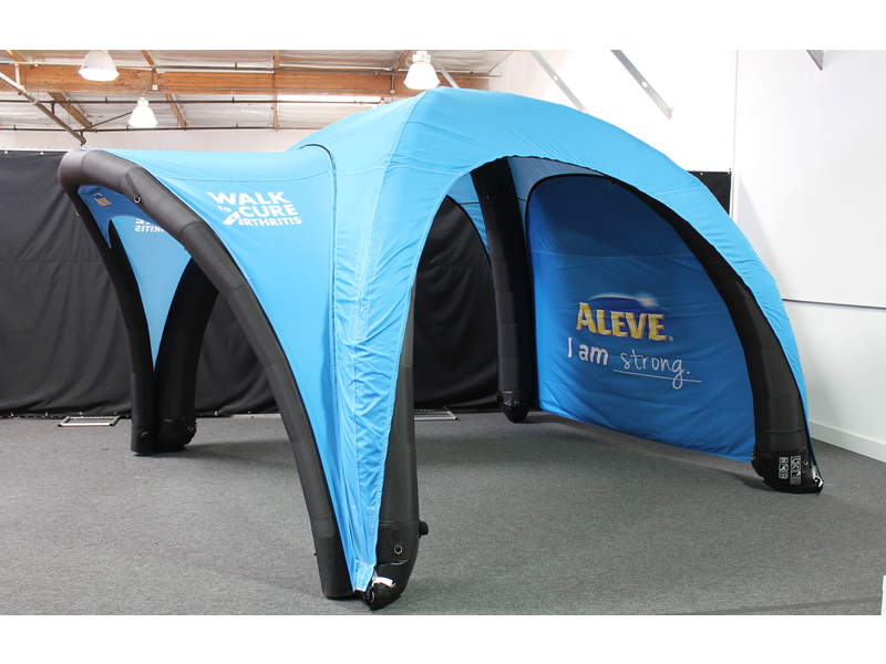 Printed Awning For 13x13 Inflatable Tent