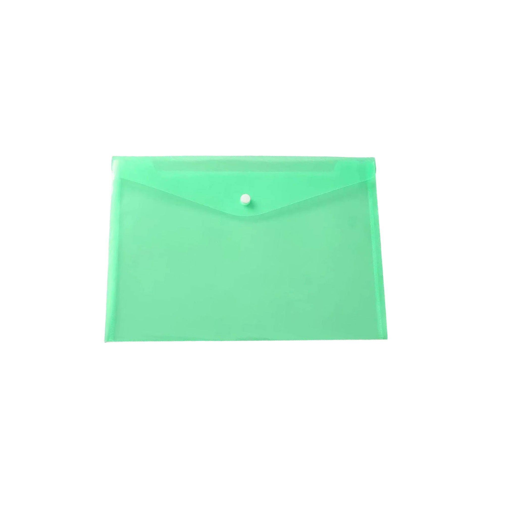 Transparent Envelope Folder with Snap Closure 2