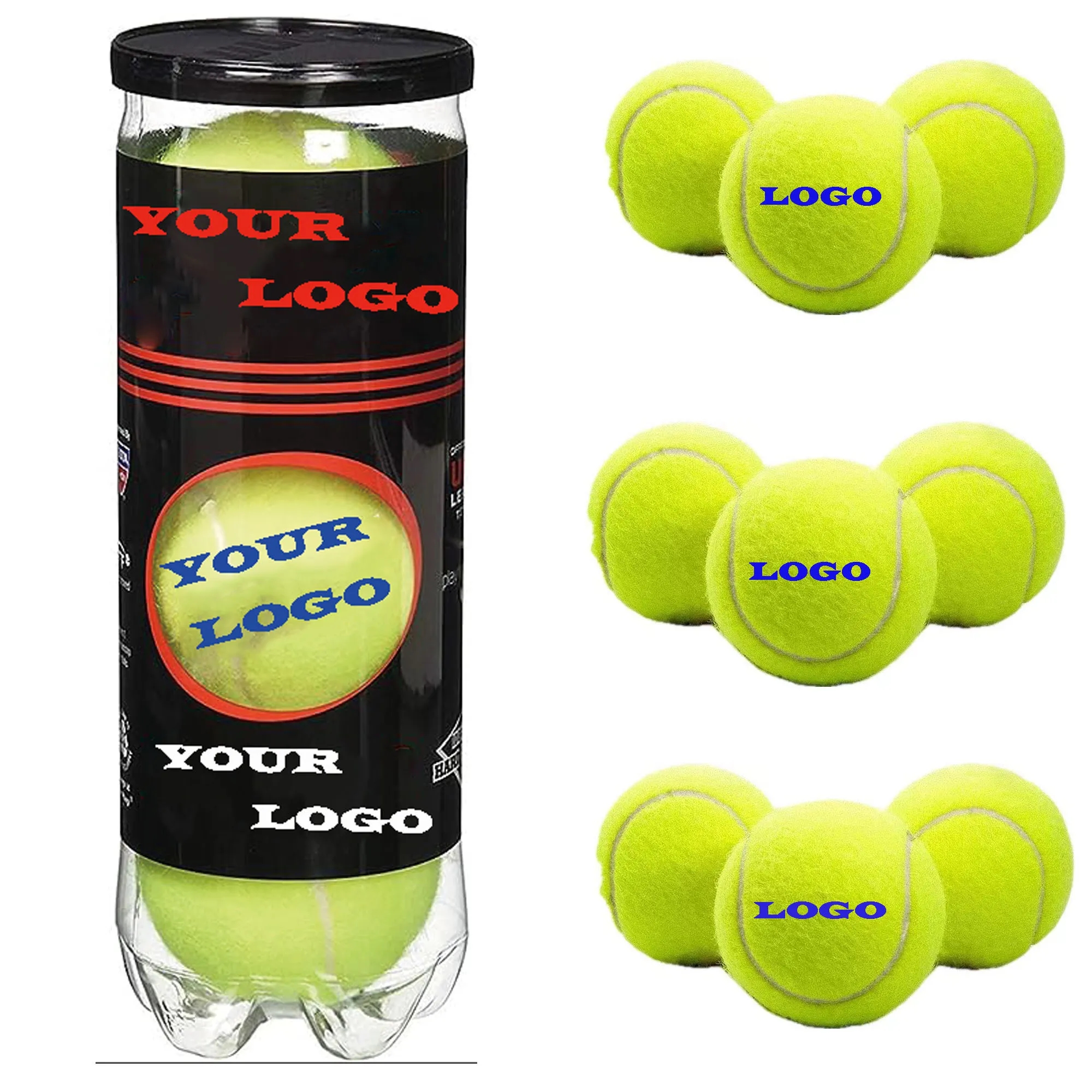 Chemical Fiber and Natural Rubber Padel Tennis Ball 2