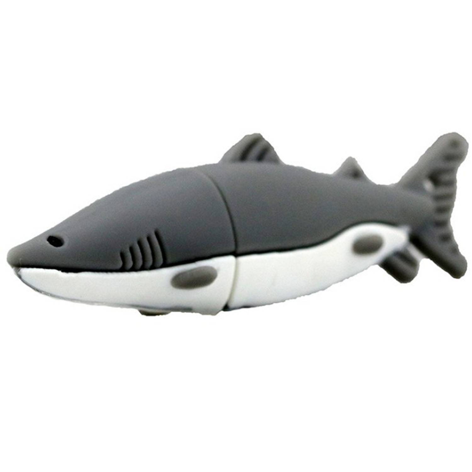 Cartoon Shark PVC USB 64GB 3