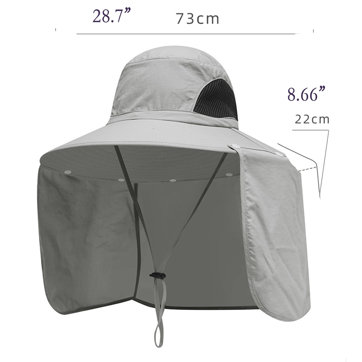 Fishing Hats Sun Protection And Upf 50+ Neck Flap Cover 3