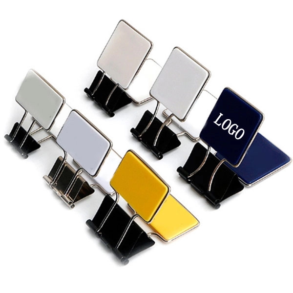 Square Metal Binder Clips 2