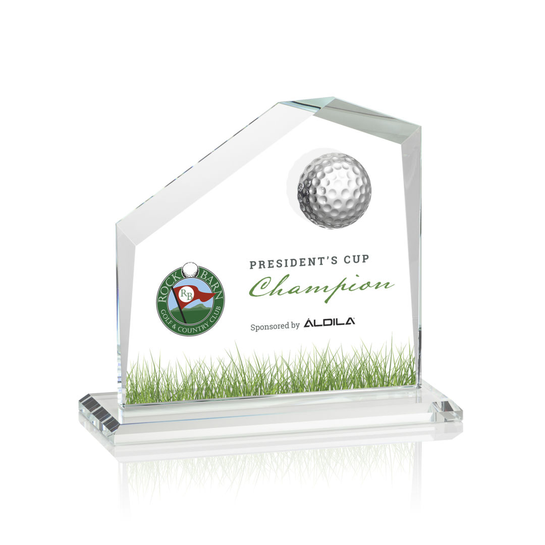 Andover VividPrint™ Golf Award - Clear