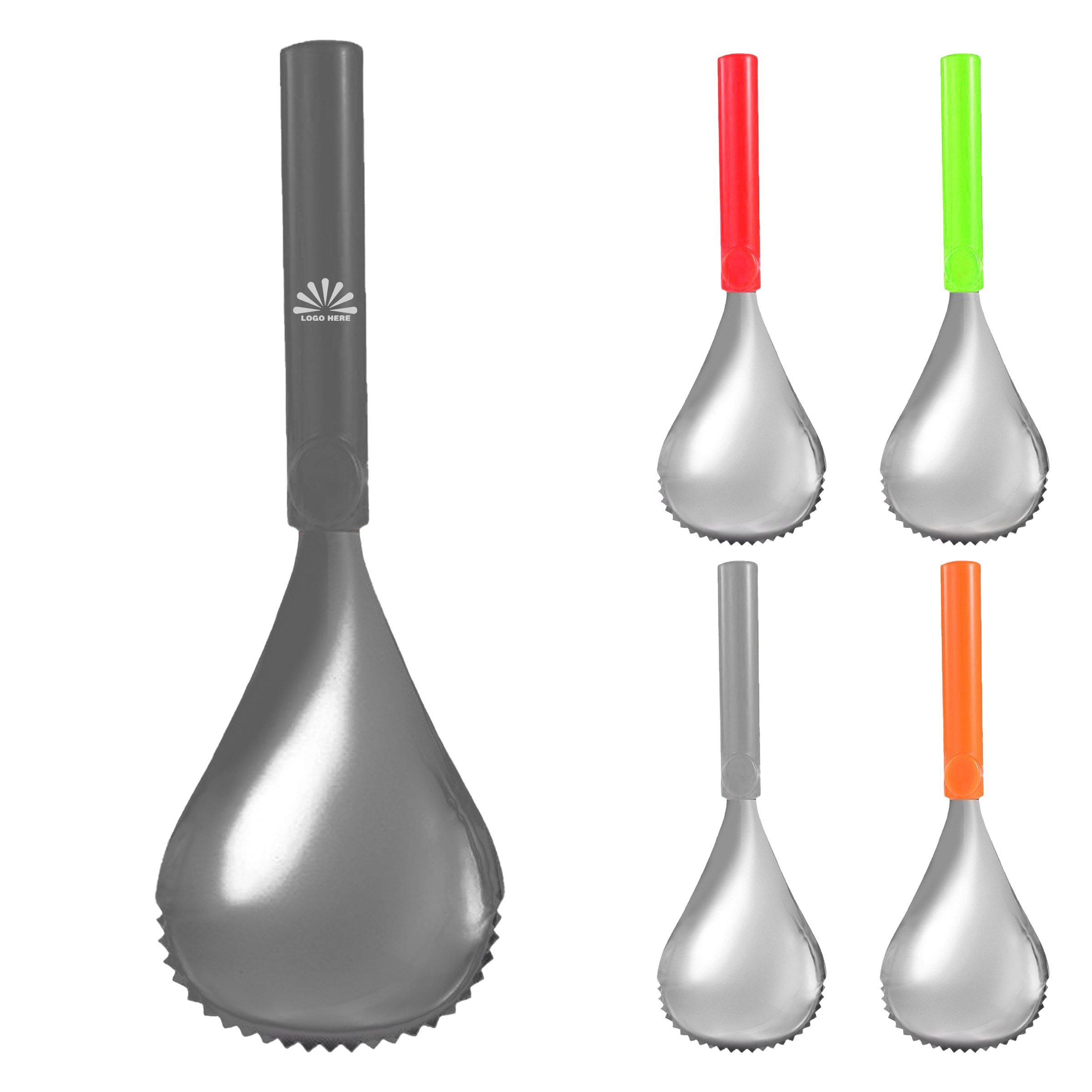 Durable Custom-Logo Pumpkin Scoop Tool for Effortless Carving Prep 1