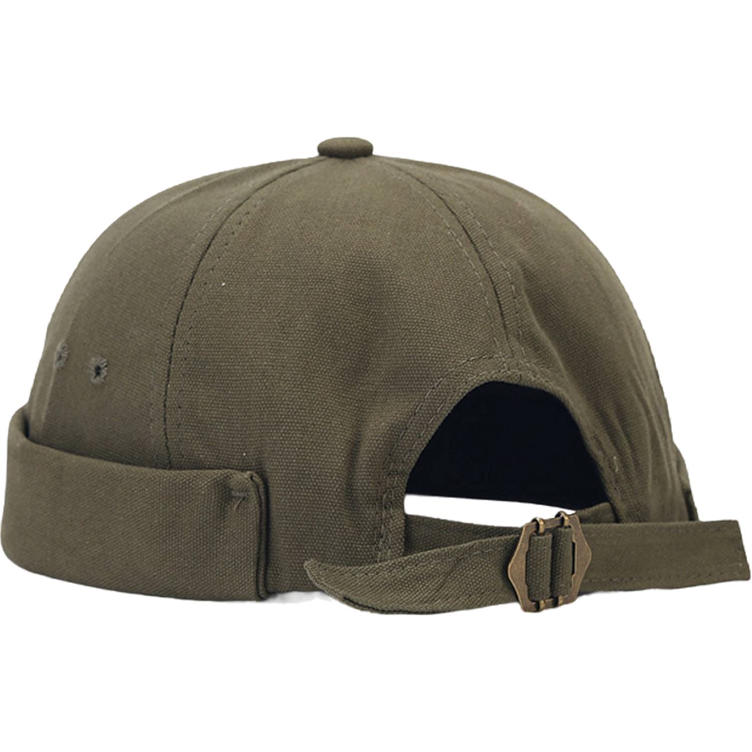 Adjustable Brimless Rolled Cuff Skull Caps 11