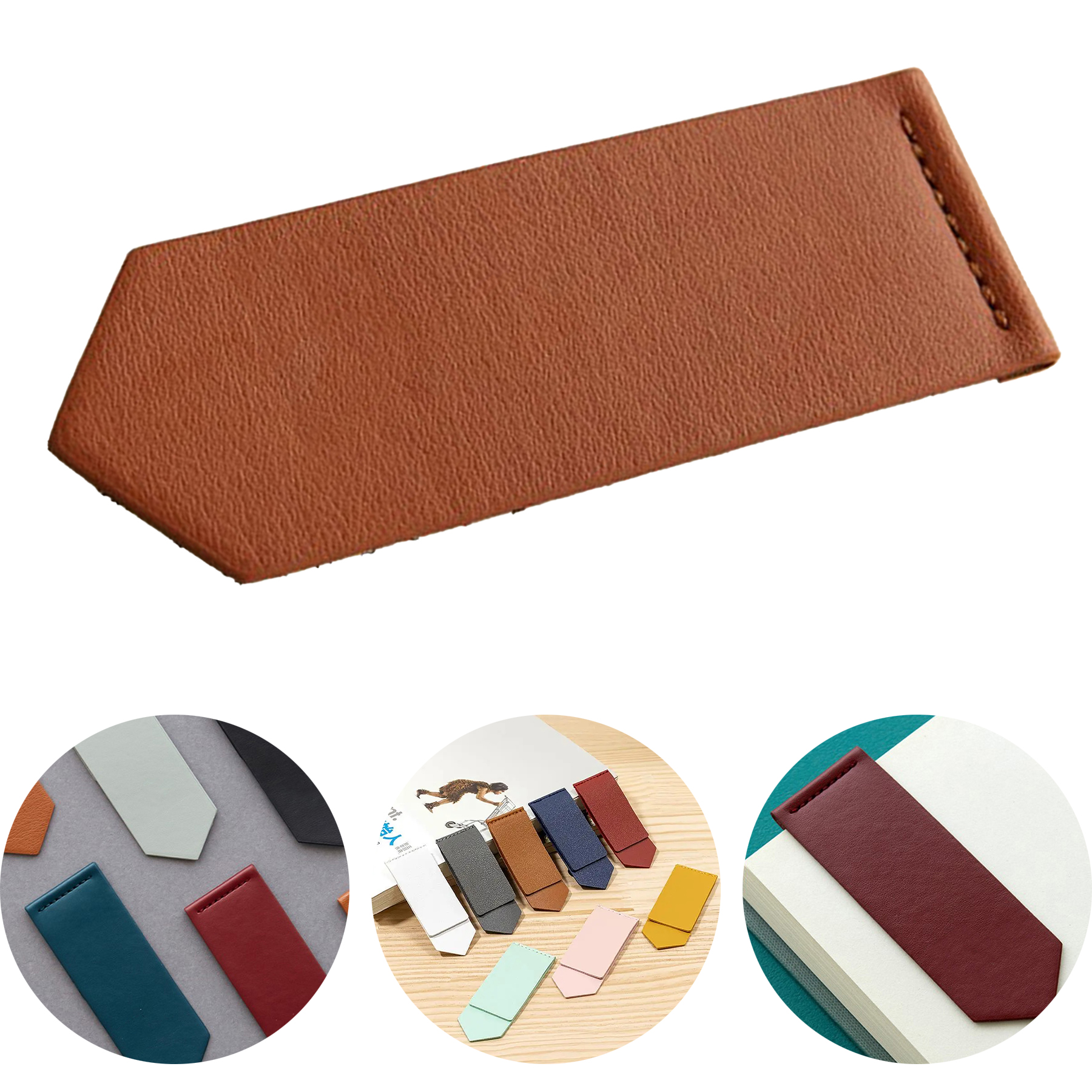 Personalized Custom Leather Bookmark 2