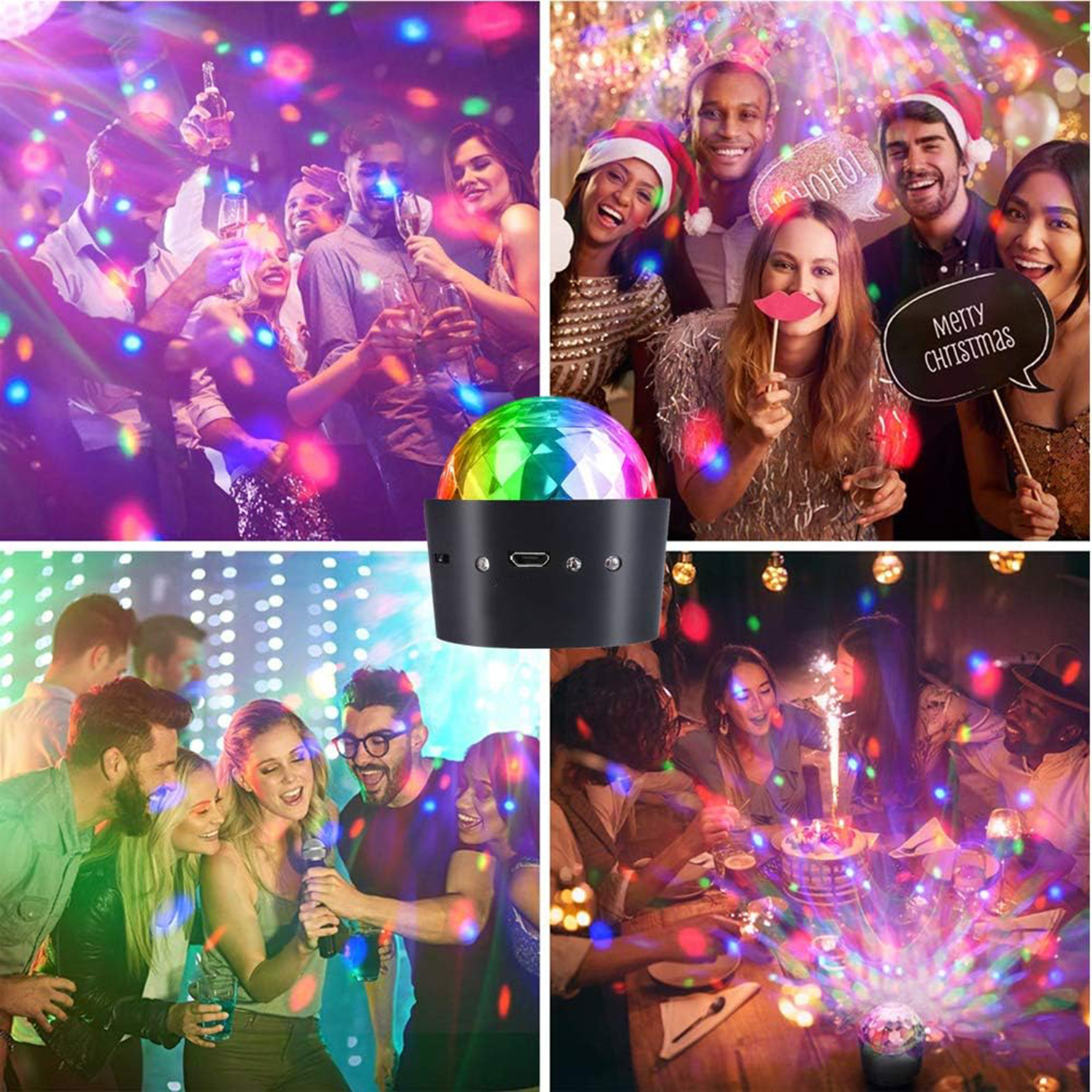 Portable Mini Disco Lights 4