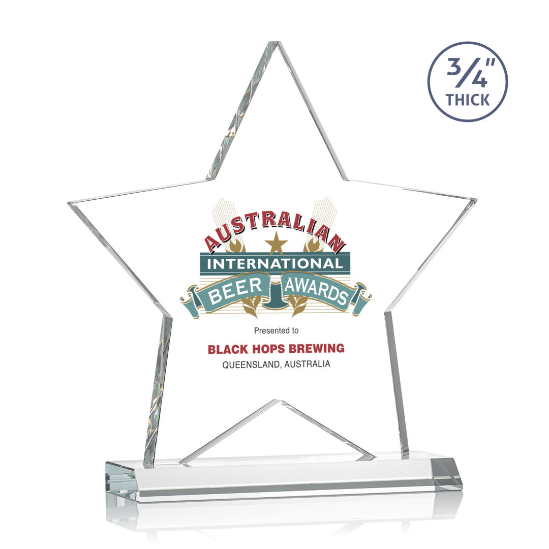 Chippendale VividPrint™ Award - Clear 3