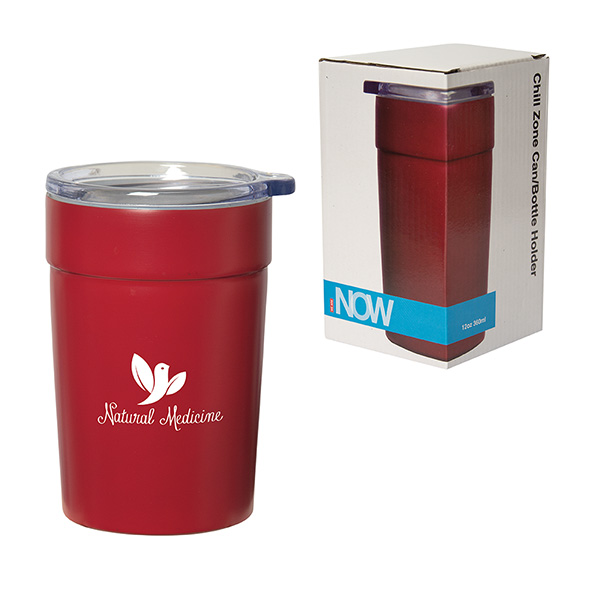 Chill Zone 360 Ml. (12 Fl. Oz.) 2-In-1 Can Insulator/Tumbler 5