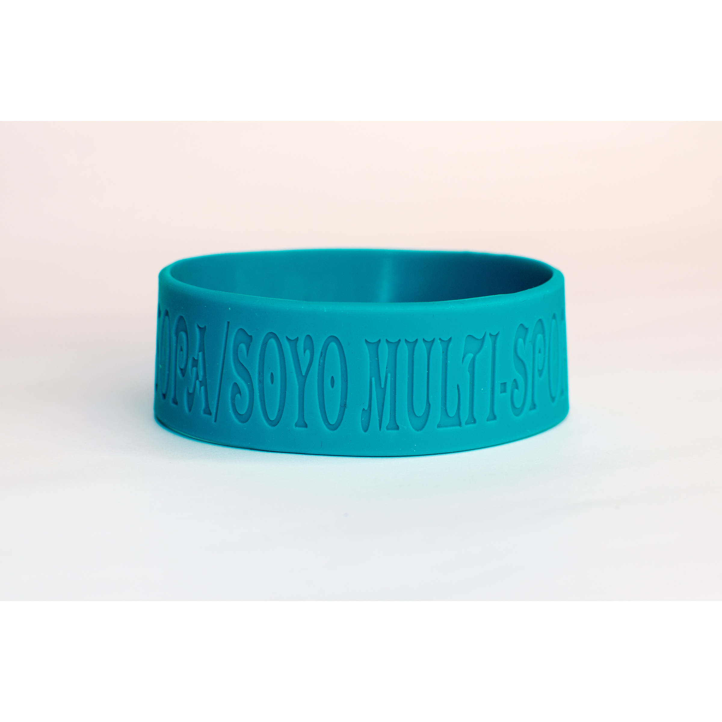 Debossed Silicone Wristband 16