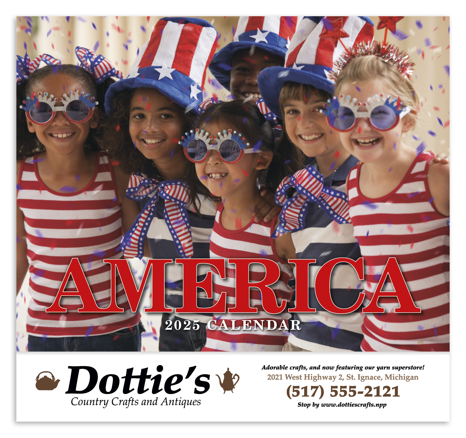 HotLine® Products America Appointment Calendar - Stapled 14