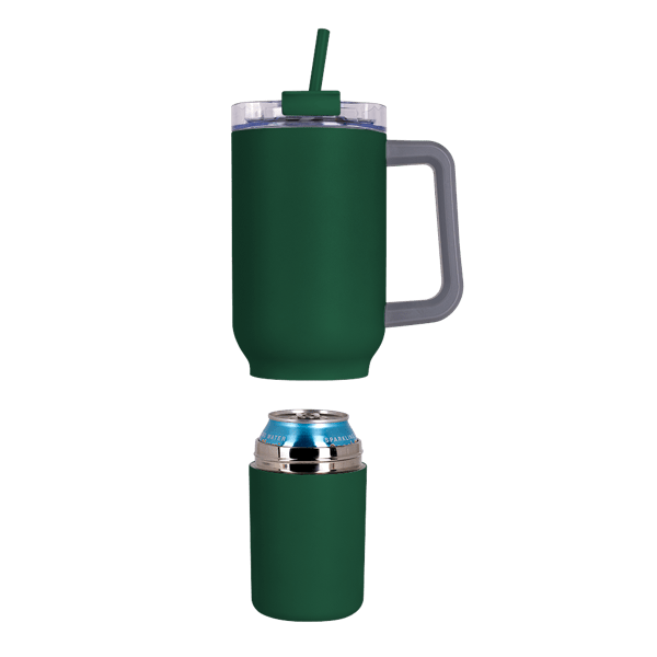 Key West 22 oz SS Travel Mug w/Can Cooler 380