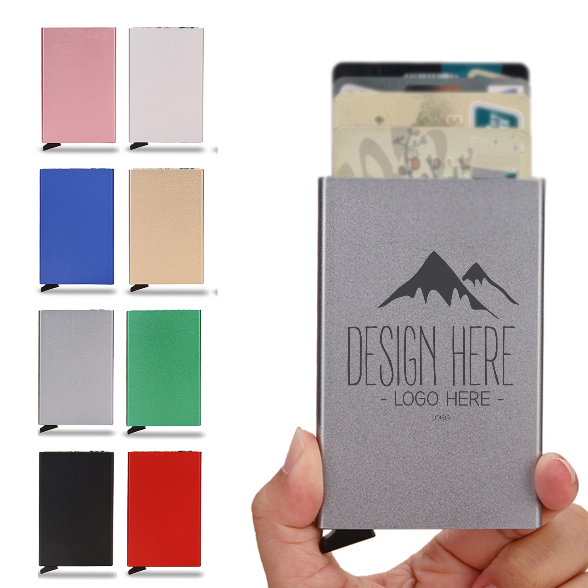 RFID Pop Up Credit Card Holder 2