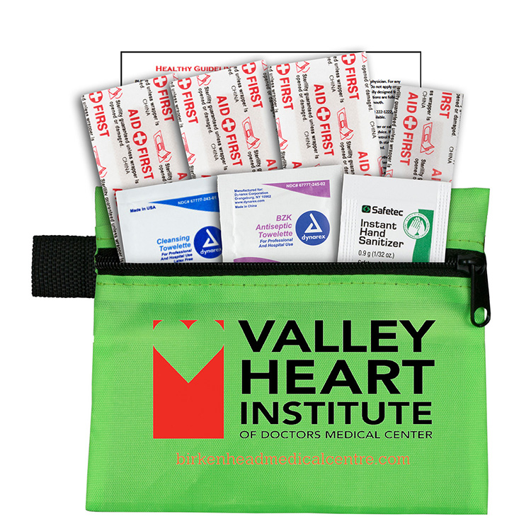 "SAFE HELPER" 8 Piece Hand Sanitizer First Aid Kit 9