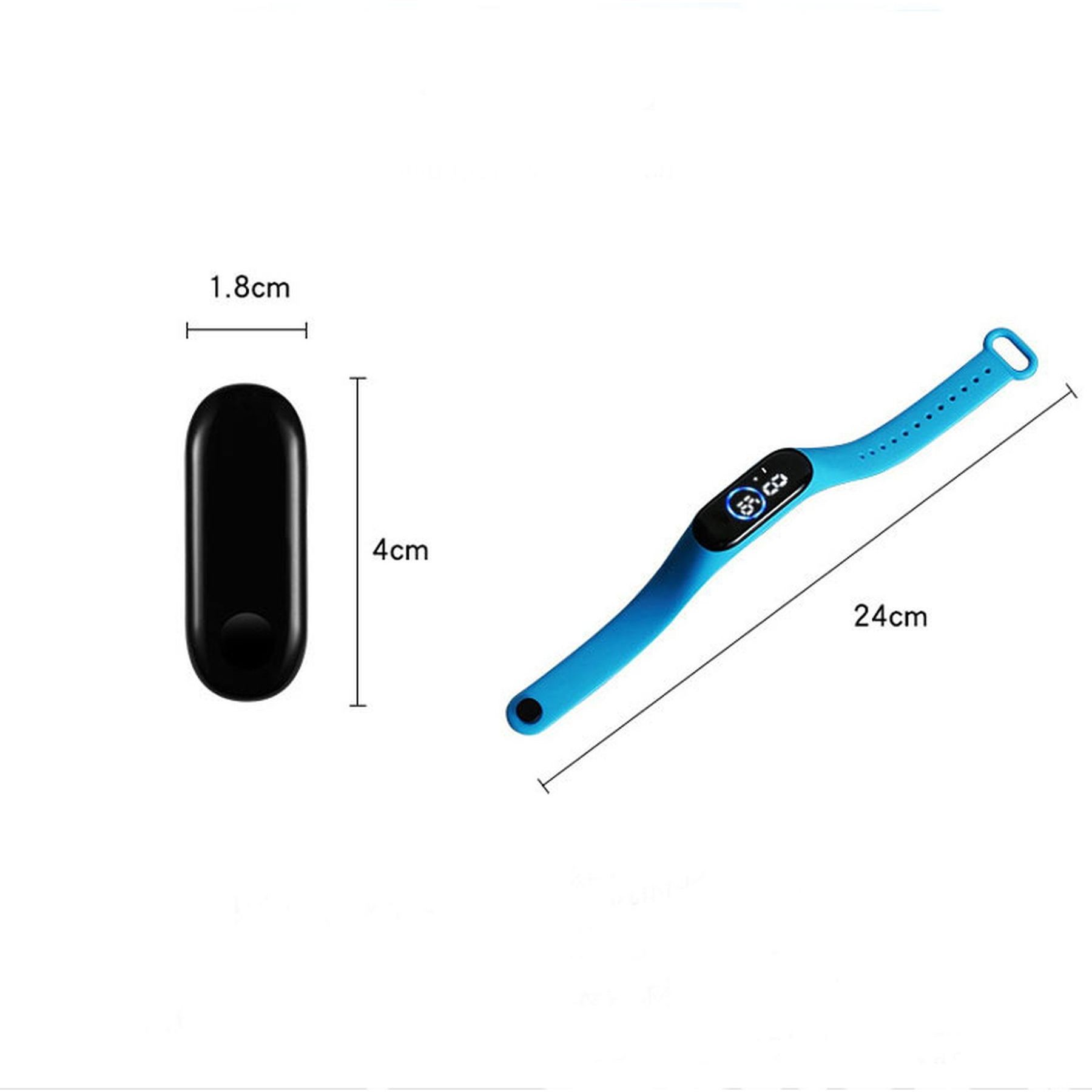 Lcd Screen Sports Watch Running Pedometer Bracelet, custom sports ball with logo imprint 9