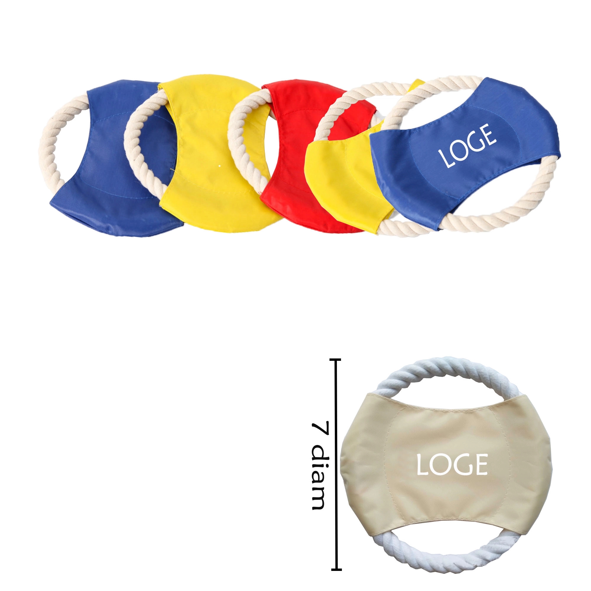 Pet Dog Toys Rope Throwing MOQ 100PCS 2