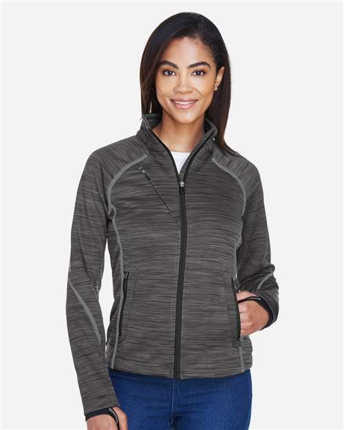Women's Flux Mélange Bonded Fleece Jacket - 78697 14