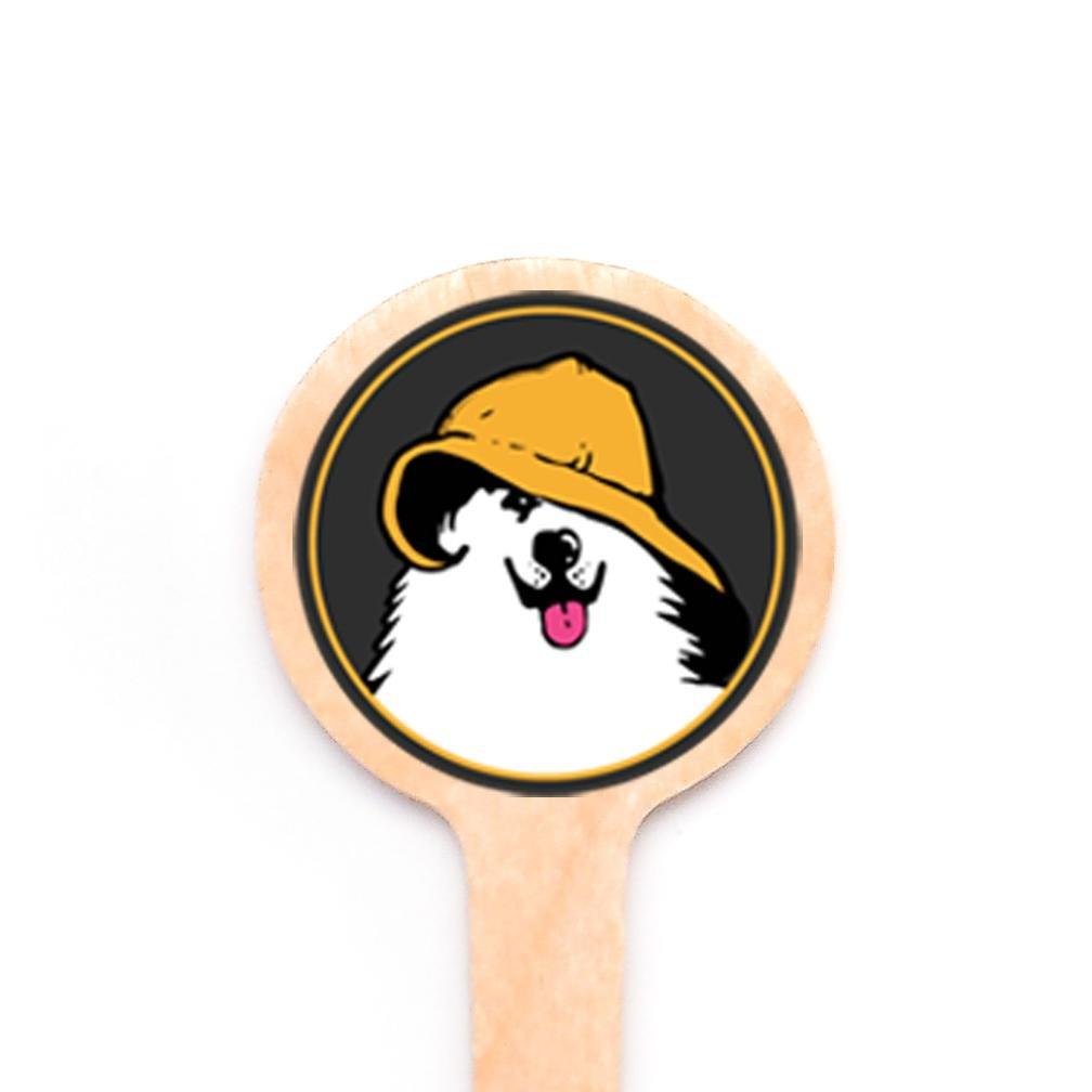 4 inch Custom Toothpicks - Round Top ( Pointy ) - Color Printing 5
