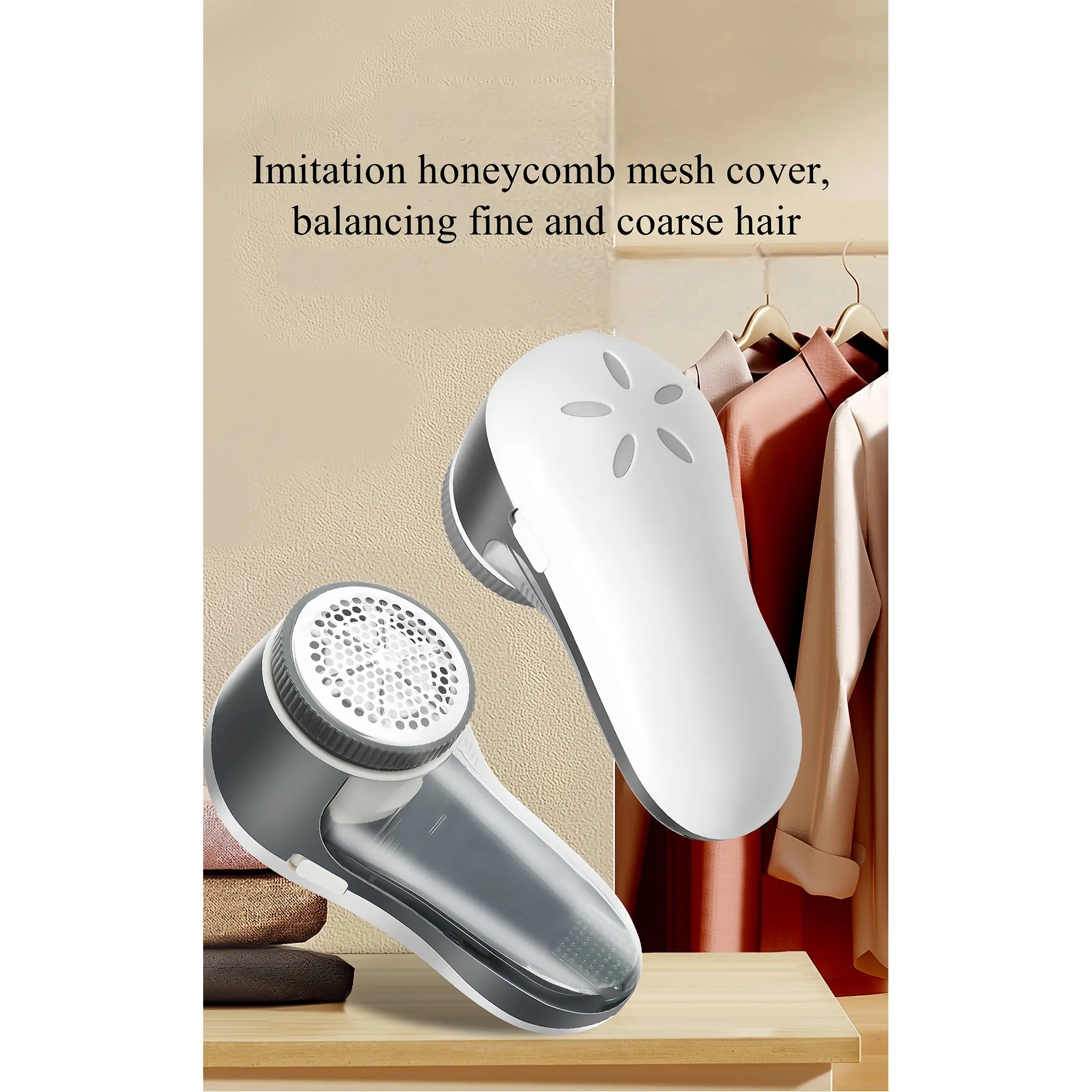 6-Blade Fabric Shaver With Honeycomb Mesh & Visual Storage 4