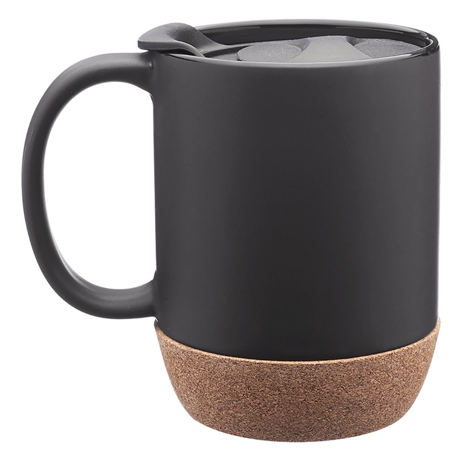 Ceramic Mug with Cork Bottom, 13 oz. 5