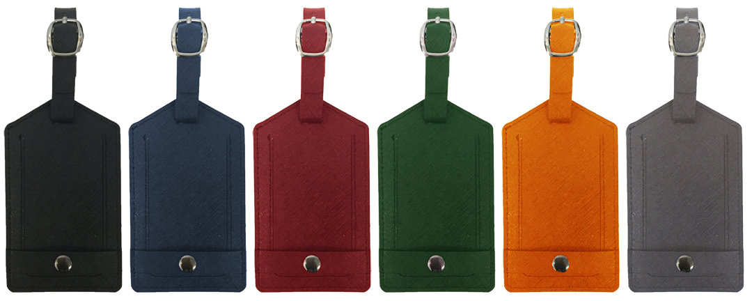 Toscano Genuine Leather Luggage Tag 20