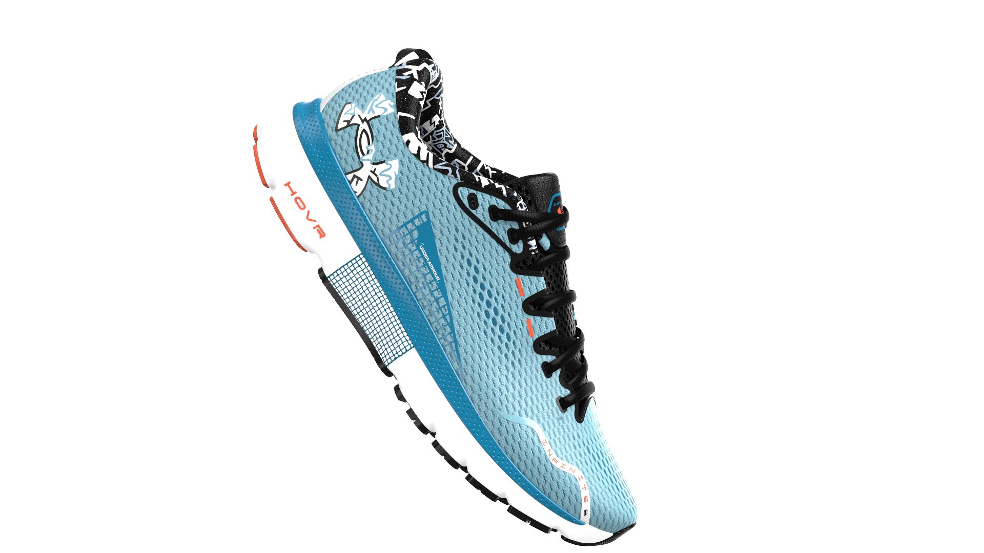 Women's UA HOVR Infinite 5 Inclement Weather Running Shoes 2