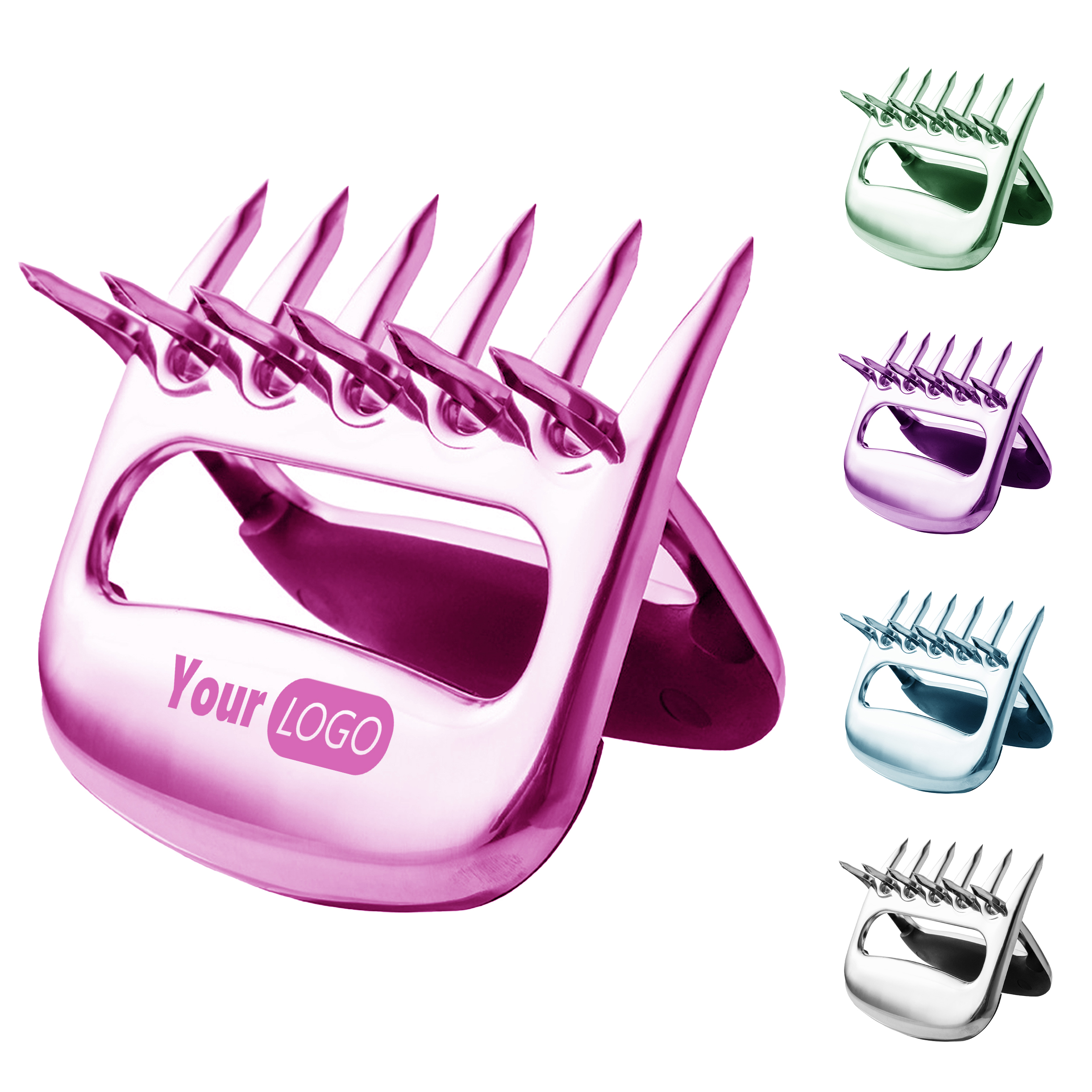 Stainless Steel Heavy-Duty Bbq Meat Claws 2