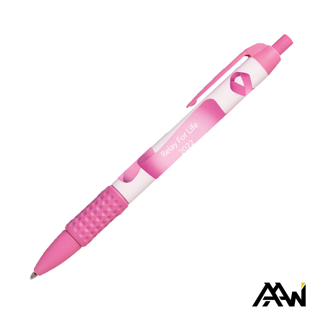 Widebody Grip Pen VividPrint™ Barrel - Matte Colored Accent 13