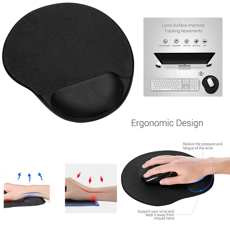 Mouse Pad with Gel Wrist Rest 1