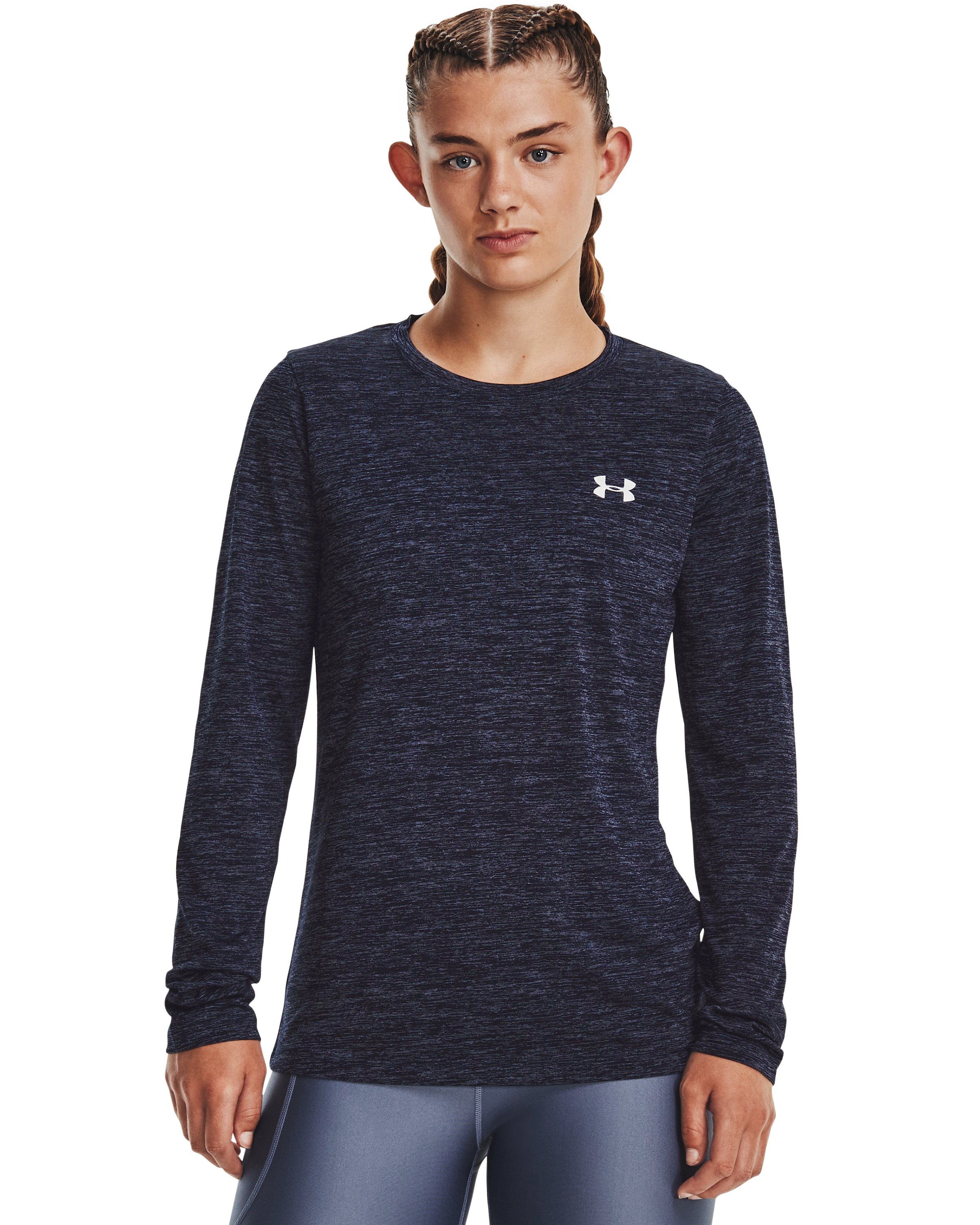 Women's UA Tech Twist Crew Long Sleeve  5