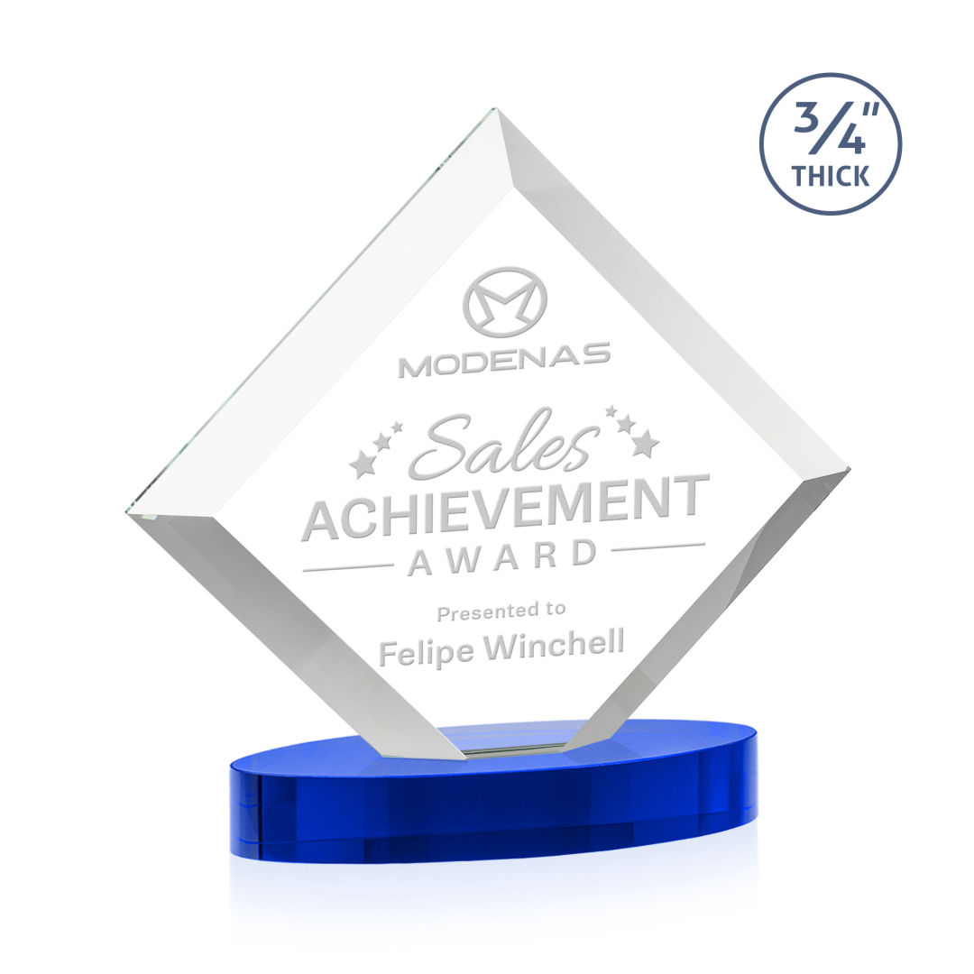 Belaire Award on Alberton Base - Blue 12