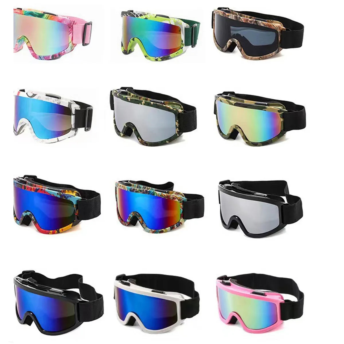 Outdoor Ski Anti-Fog Polarized Windproof Sports Glasses 3