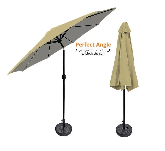 Solid Outdoor Umbrella (8.58Ft Diameter) 3