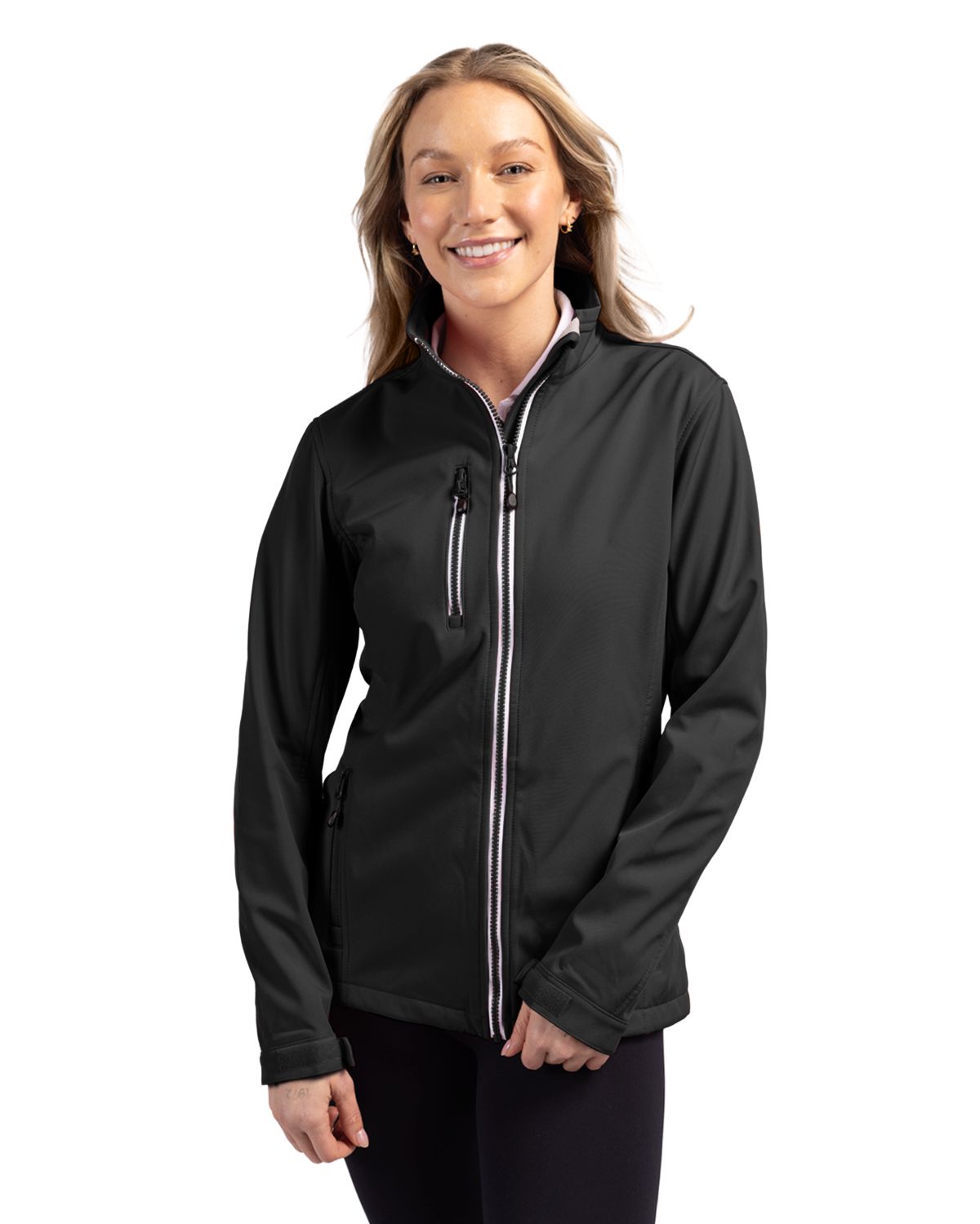Clique Telemark Recycled Stretch Softshell Womens Full Zip Jacket 38