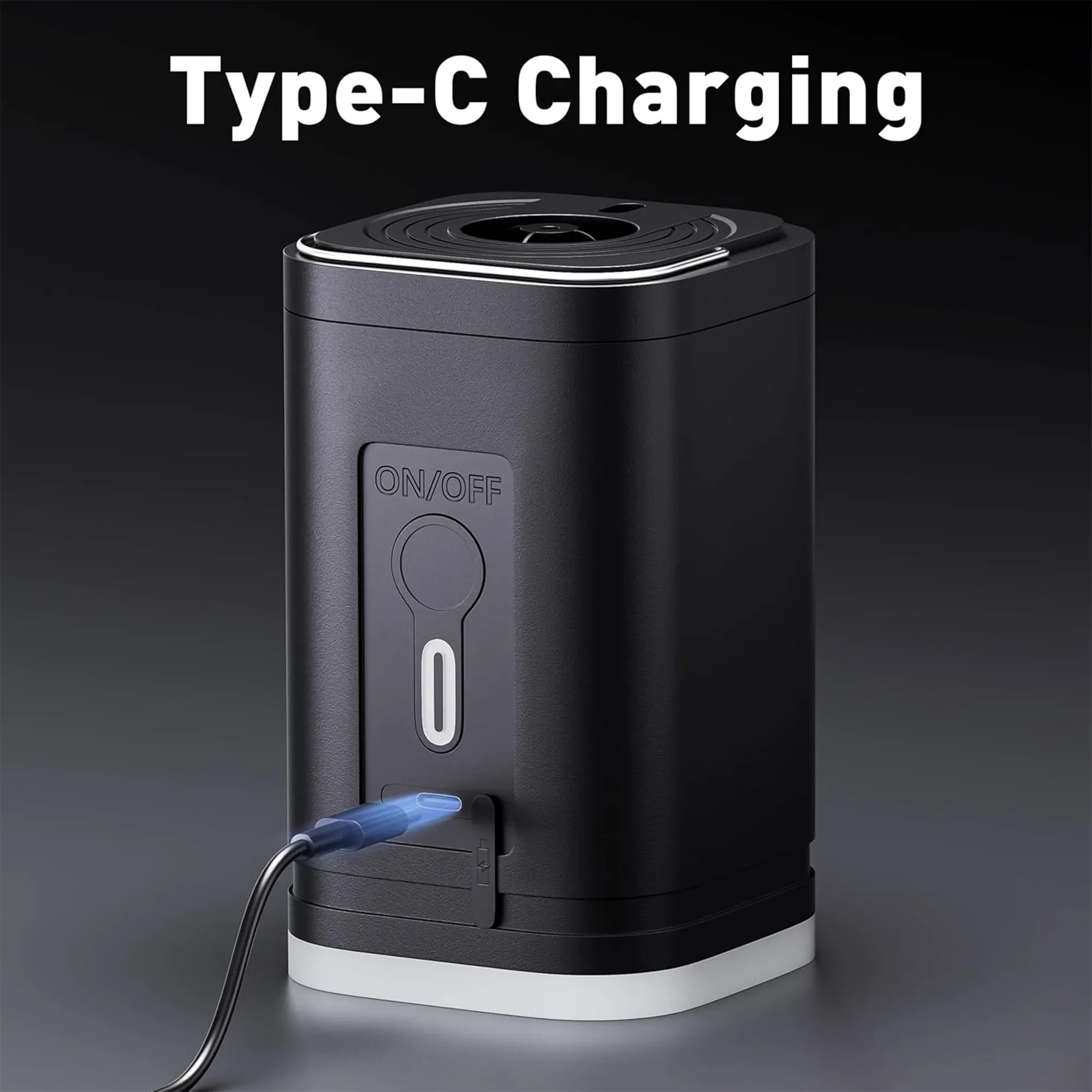 Portable Electric Air Pump with Camping Light Free Shipping 10