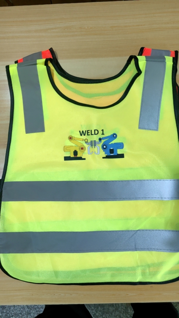 Child Reflective Safety Mesh Vest 2
