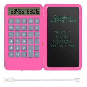 Folding Calculator Writing Tablet 2