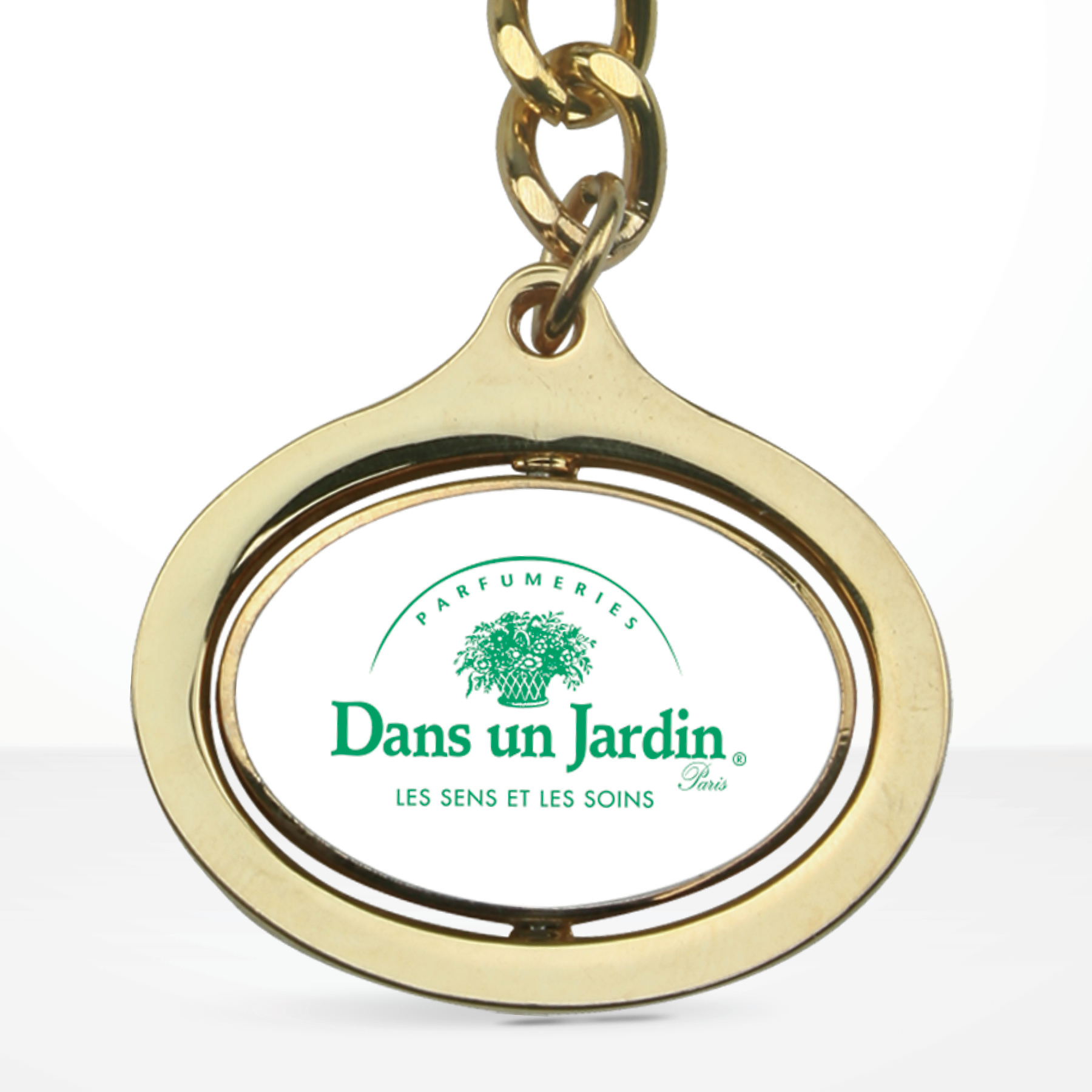 Stock Oval Dynamic Keychain (5-Day Production) 5
