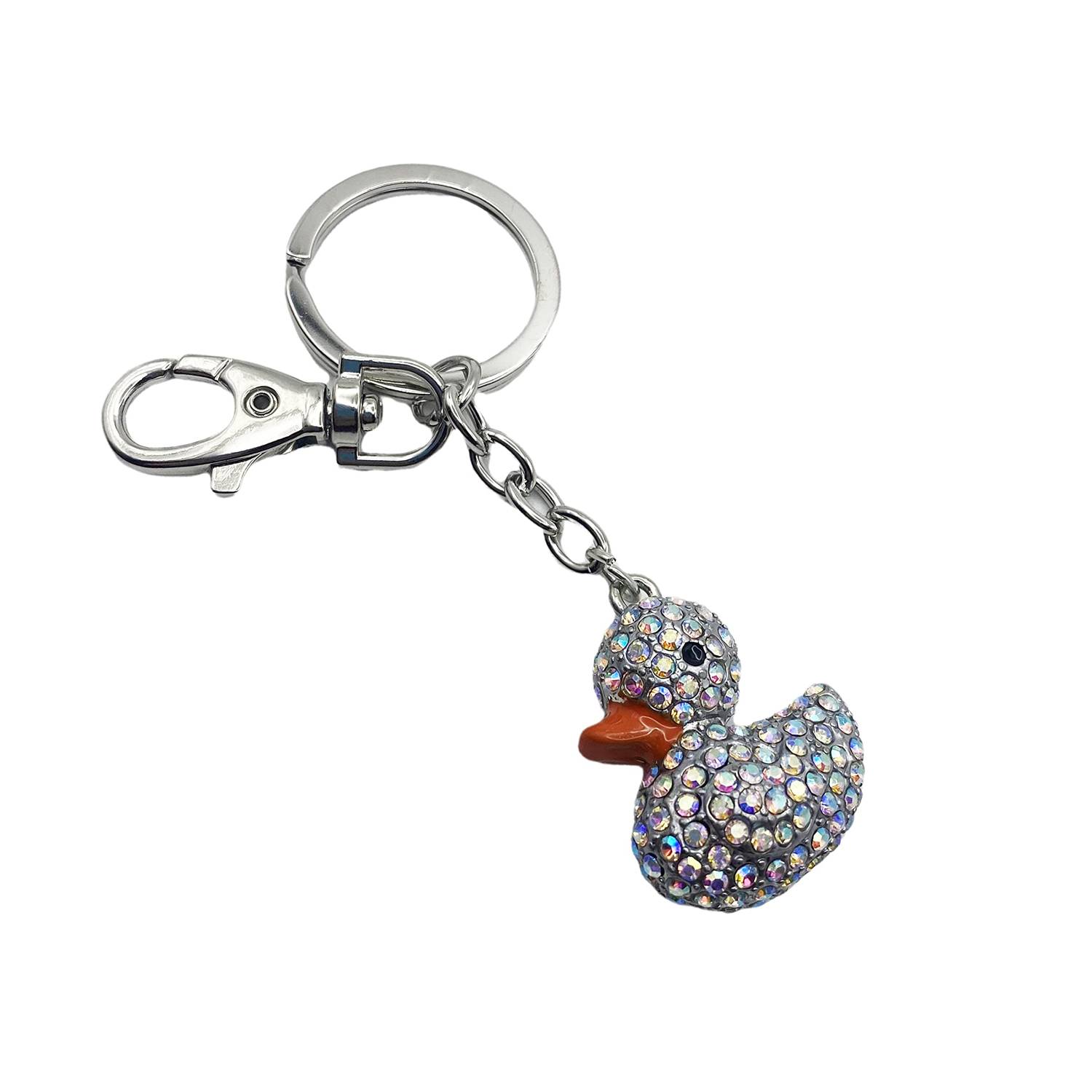 Diamond Cute Duck Keychain 4