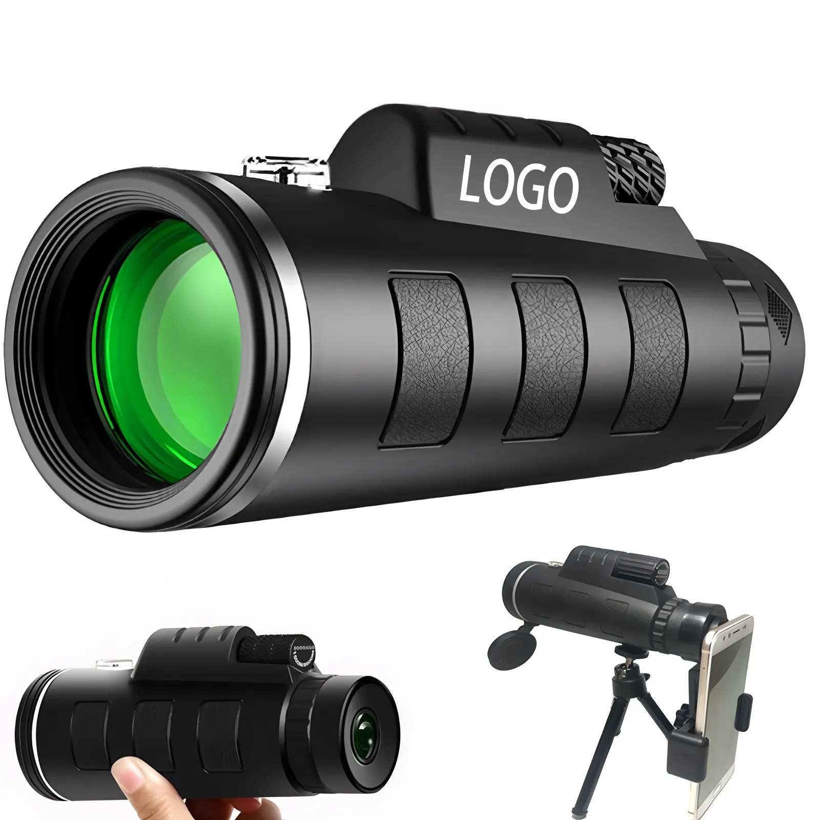40x60 High Power Monocular Telescope for Hunting Camping with Smartphone Adapter 4