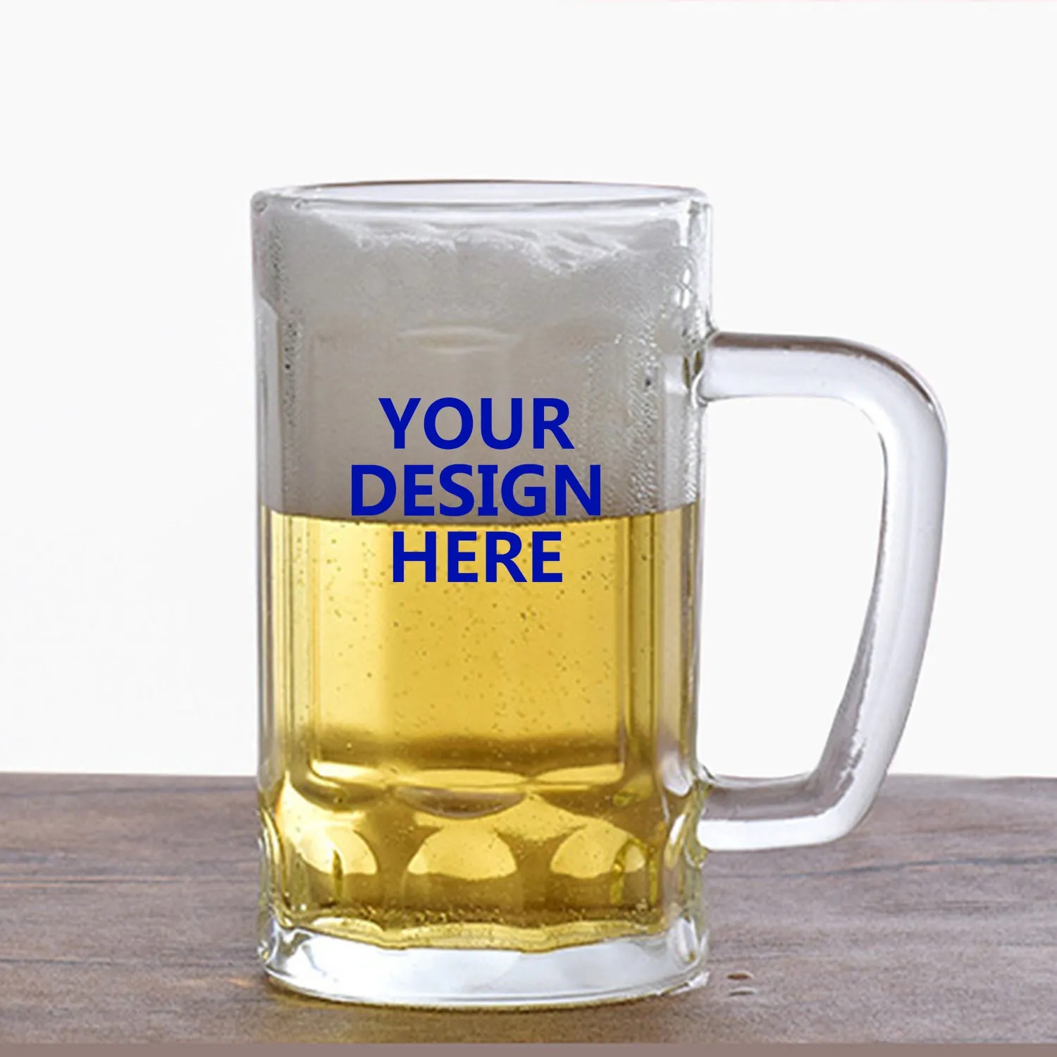 Glass Beer Steins MOQ50 6