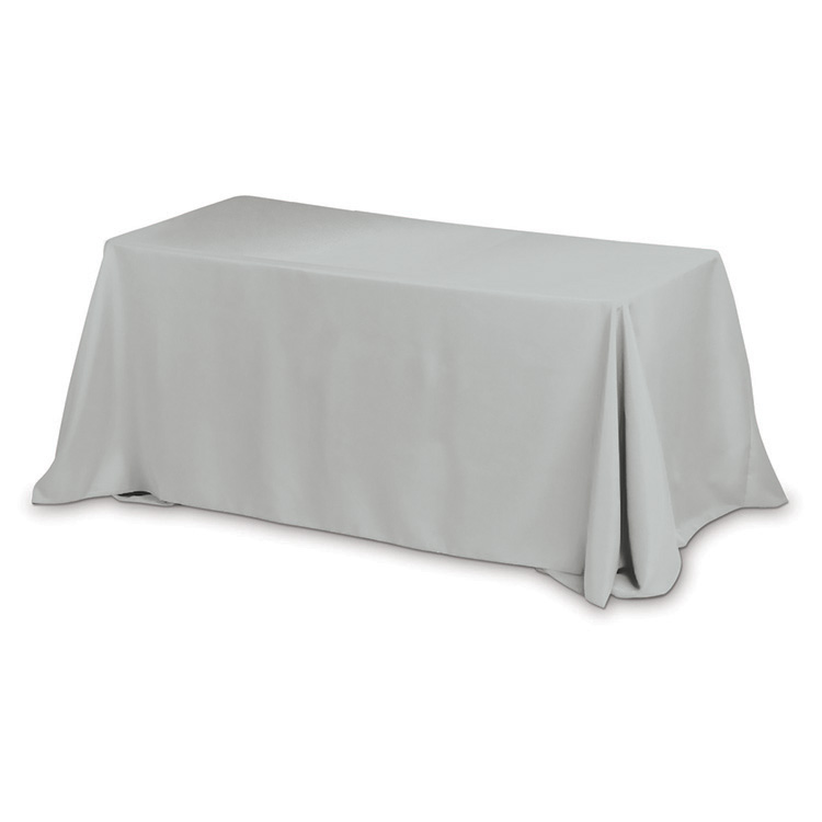 "Preakness Eight" Fits 8 ft Table 3-Sided Economy Table Cover Throws (One Color Print) 4